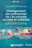 Management des entreprises de l'économie sociale et solidaire