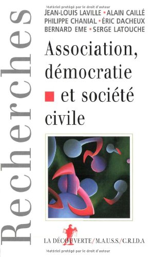Association, démocratie et société civile.