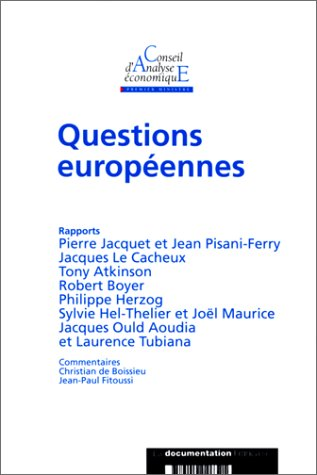 Questions européennes.