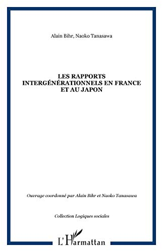 Les rapports intergénérationnels en France et au Japon. Etude comparative internationale.