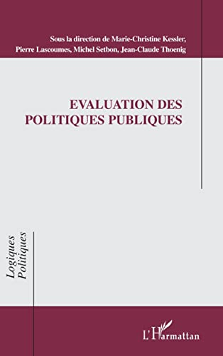 Evaluation des politiques publiques.