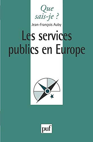 Les services publics en Europe.