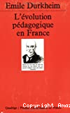 L'évolution pédagogique en France.
