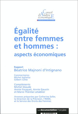 Égalité entre femmes et hommes : aspects économiques.