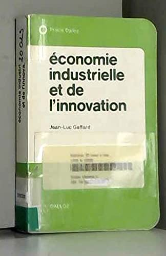 Economie industrielle et de l'innovation.