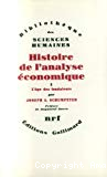 Histoire de l'analyse économique