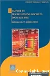 L'emploi et les relations sociales dans les PME. Colloque du 11 octobre 1994.
