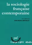 La sociologie française contemporaine.