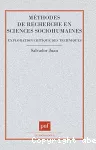 Méthodes de recherche en sciences socio-humaines. Exploration critique des techniques.