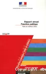 Rapport annuel. Fonction publique. Faits et chiffres 2004.