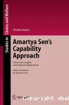 Amartya Sen's capability approach. Theorical insights and empirical applications.