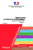 Rapport annuel sur l'état de la fonction publique. Faits et chiffres 2007-2008. Volume 1