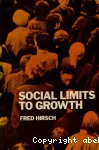 Social limits to growth