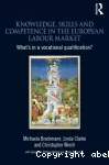 Knowledge skills and competence in the European labour market