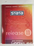 Stata Quick Reference and Index. Release 11