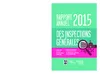 Rapport annuel 2015 des Inspections générales