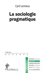La sociologie pragmatique