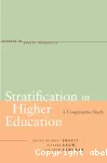 Stratification in higher education