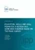 Education, compétences et « skill mismatch » : revue de la littérature et nouveaux résultats issus de l’enquête PIAAC