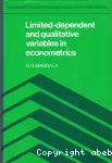 Limited-dependent and qualitative variables in econometrics.