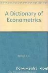 A dictionary of Econometrics.