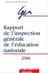 Rapport de l'Inspection générale de l'Education nationale. Edition 2000.