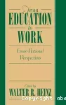 From education to work. Cross-national perspectives.