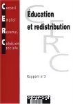 Education et redistribution.