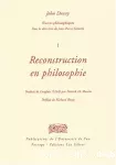 Reconstruction en philosophie.