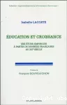 Education et croissance. Une étude empirique à partir des données françaises au XXe siècle.