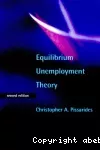 Equilibrium unemployment theory.