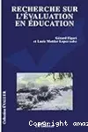 Recherche sur l'évaluation en éducation : problématiques, méthodologies et épistémologie (20 ans de travaux autour de l'ADMEE-Europe).