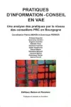 Pratiques d'information-conseil en VAE. Une analyse des pratiques par le réseau des conseillers PRC en Bourgogne.