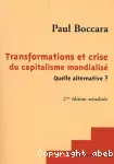 Transformations et crise du capitalisme mondialisé