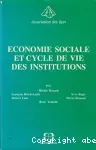 Économie sociale et cycle de vie des institutions
